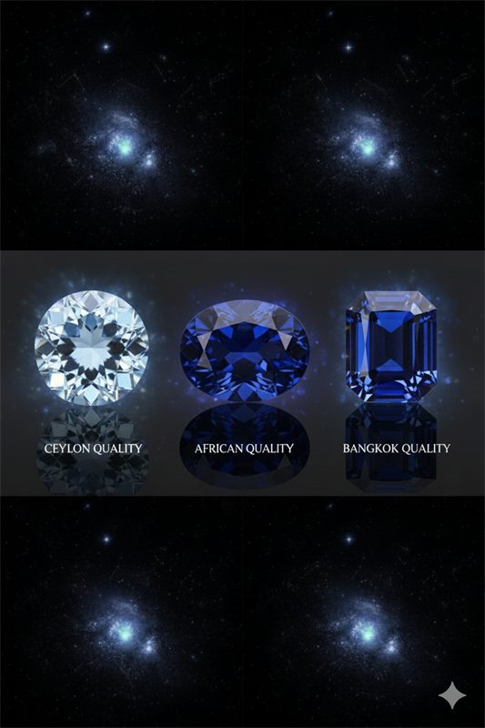 Natural certified Blue Sapphire Neelam gemstone for Saturn