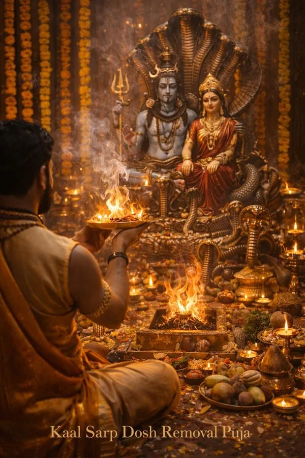 Dosh removal puja ritual