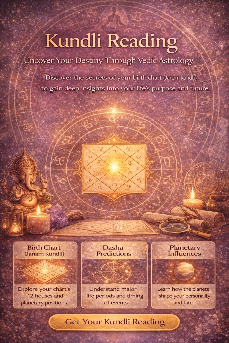 Kundli reading birth chart Vedic astrology