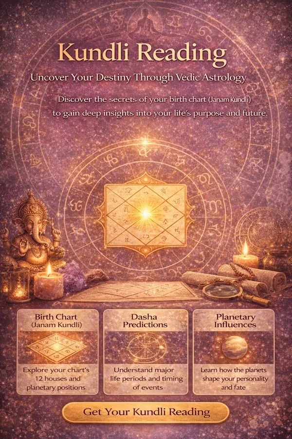 Kundli reading birth chart